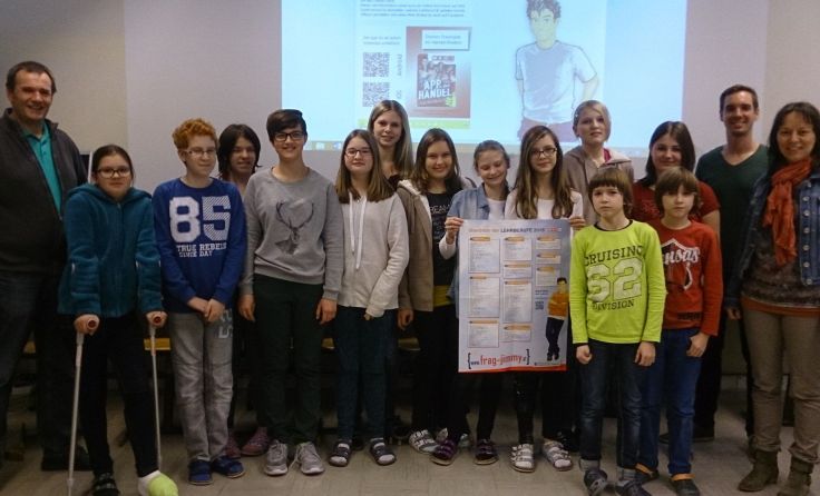 Die Schüler der NNÖMS Heidenreichstein