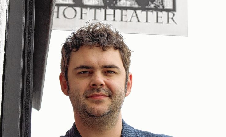 Moritz Hierländer, der neue Theaterchef in Pürbach Foto: Johannes Bode