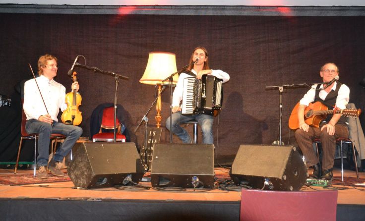 Spielen für den Hospizverein (v.l.): Nikolaus Yvon, Günther Novak und Erich Schacherl