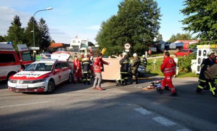 Die Einsatzkräfte waren mit einem Großaufgebot im Einsatz.