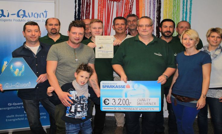 3.200 Euro ergingen an Luca Hell