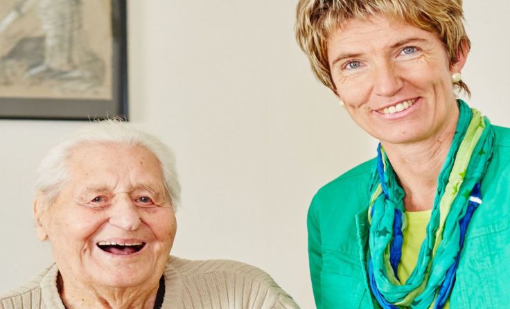 Julius Frauerwieser mit Nationalrätin Martina Diesner-Wais (ÖVP) 