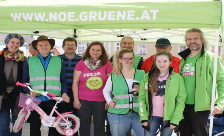 Die Grünen Waidhofen organisierten die Radbörse passend zum Start in die Radsaison.