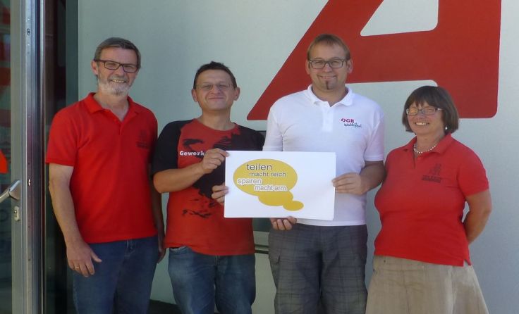 beim Start der Kampagne in Gmünd