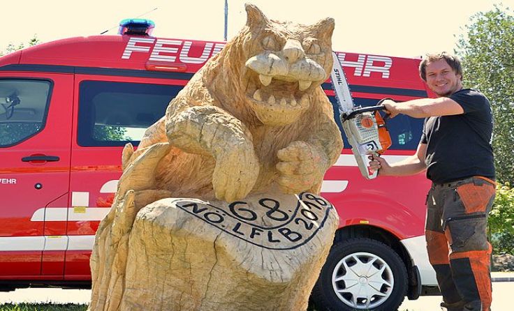Gerald Weinberger gestaltete den Tiger