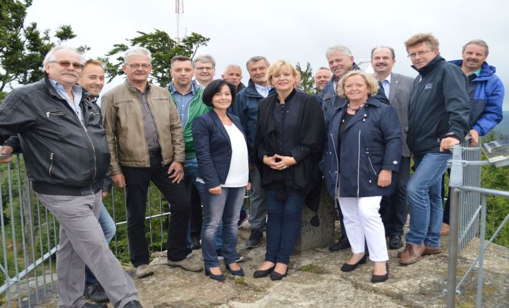 Die NÖAAB-Funktionäre mit Landesrätin Barbara Schwarz (M.)