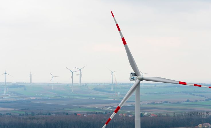 Windkraftanlage der W.E.B Foto: eric krügl/www.kruegl.at