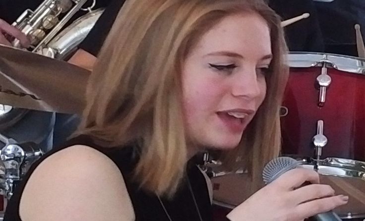 Sängerin Anna Kempf 