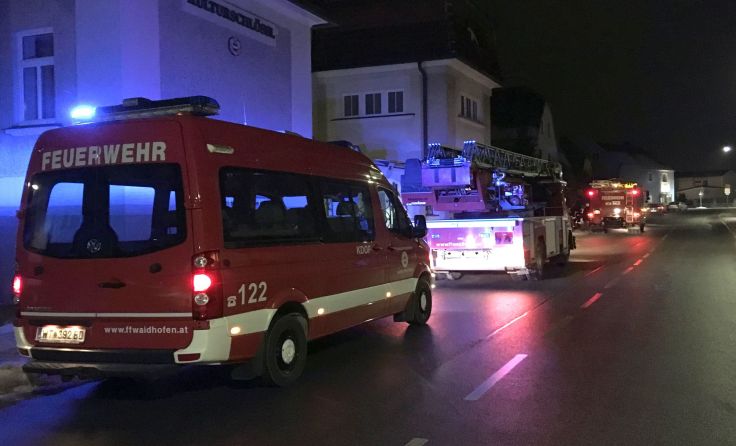 Die Einsatzkräfte waren schnell zur Stelle. Foto: FF Waidhofen/Thaya