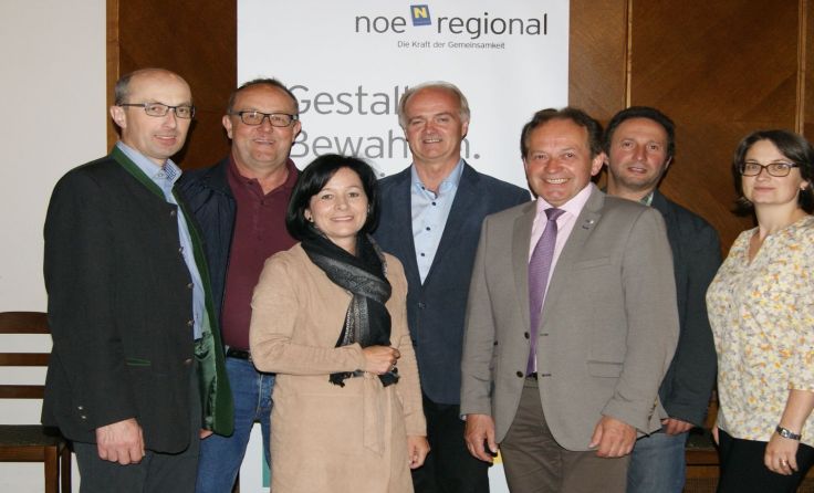 Die Bürgermeister der Kleinregion waren intensiv in die Strategieerstellung eingebunden.