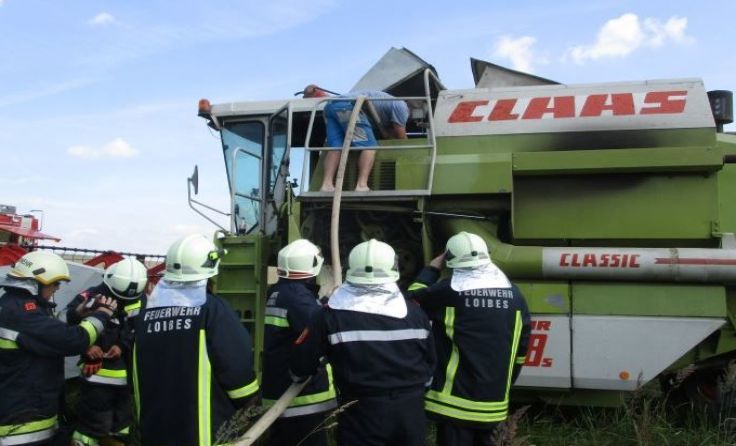 Das Feuer konnte schnell gelöscht werden. Foto: FF Waldreichs