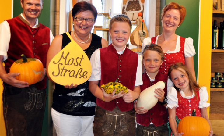 Der Mostviertler Kürbishof Metz in Haag ist ab sofort neues Moststraße-Mitglied