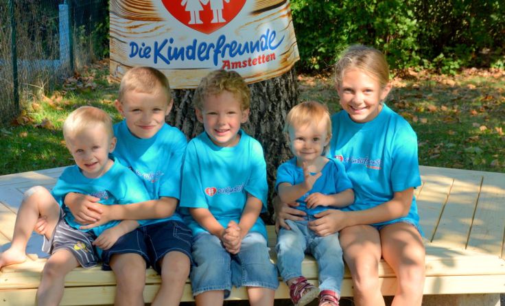 Bei den Kinderfreunden geht es hoch her.
