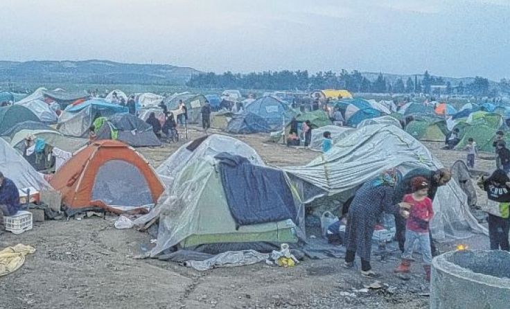 Ein Blick in die Flüchtlingslager in Europa Foto: www.aktionweitblick.com