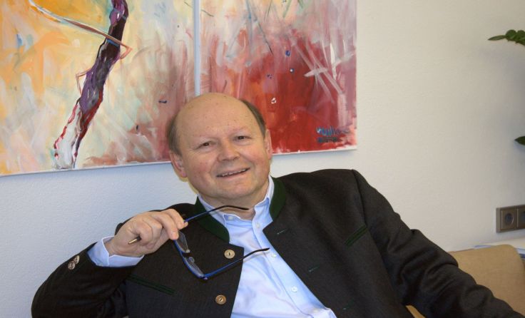 Baumeister Karl Stöckler Foto: Stöckler