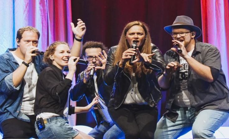 zwo3wir bei ihrem Erfolg in Graz. Foto: Stefan Lozar