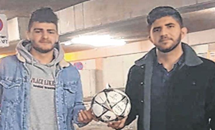 (V.l.) Alwin El-Hamid und Mikail Kücük Foto: Privat