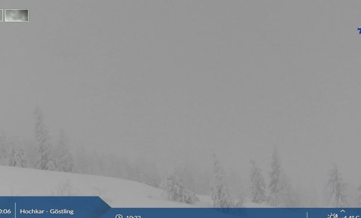 Hochkar Webcam Screenshot Foto: www.hochkar.at
