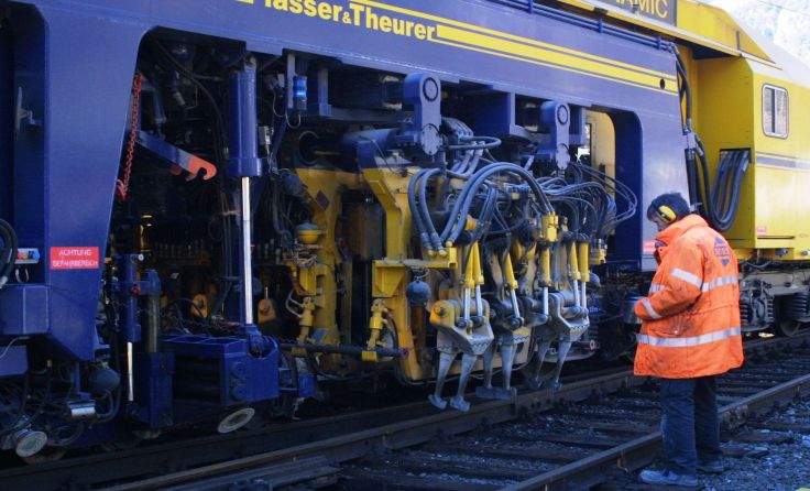 Die ÖBB führen Gleisarbeiten in den nächsten Wochen durch Foto: ÖBB, Christian Zenger