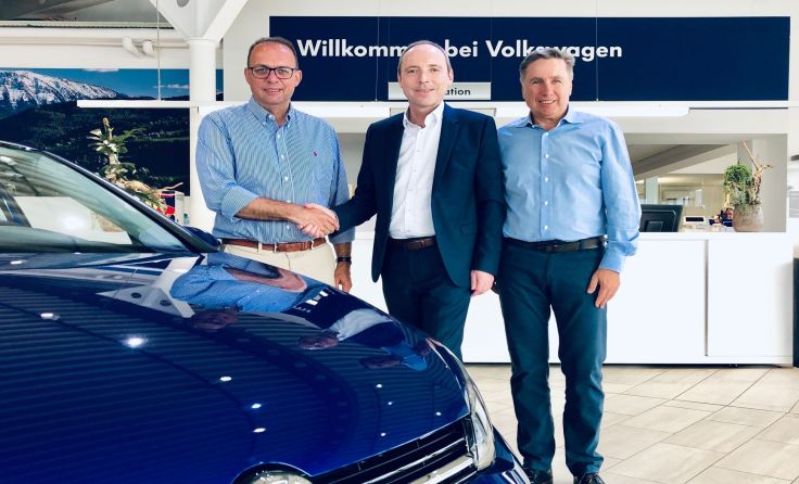 Gemeinsame Sache: Harald Pruckner, Harald Heiß und Fritz Hinterberger Foto: Michael Hairer