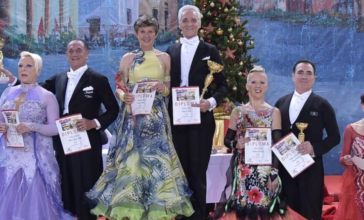 Helmut & Felizitas Weber - Sieger beim Maribor Open, Altersklasse Senioren IV