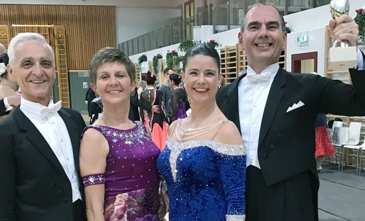 Bundesländercup Kärnten: Helmut & Felizitas Weber; Michaela Heininger & Friedrich Königstorfer