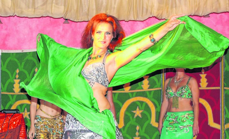 Martina Lachowitzer hat im Bauchtanz ihre Leidenschaft gefunden. Foto: Wahiba