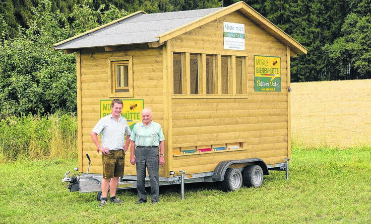 Die Mobile Bienenhütte, Foto: Silber