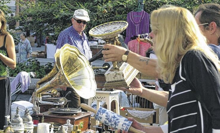 Stöbern, Tauschen, Zeit schenken. Foto: Wassermann
