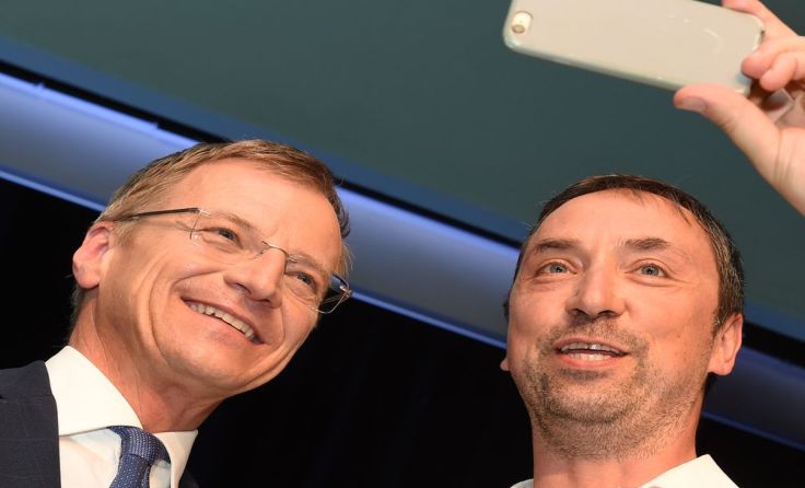 Ein Selfie mit dem Landeshauptmann Fotos: OÖVP