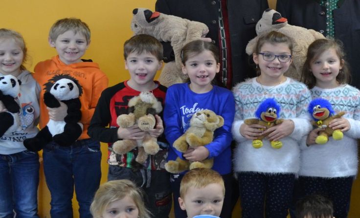 Zwillingstreffen in der Käthe-Recheis-VolksschuleFotos: VS Hörsching