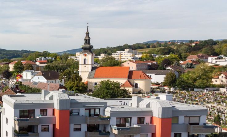 Die viertgrößte Stadt Oberösterreichs im Focus. Foto: cityfoto/skledar
