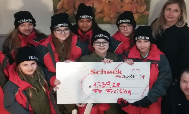 Tolles Engagement der jüngsten Feuerwehrmitglieder. Foto: Datscher
