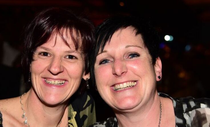 Gerlinde und Simone hatten sichtlich Spaß