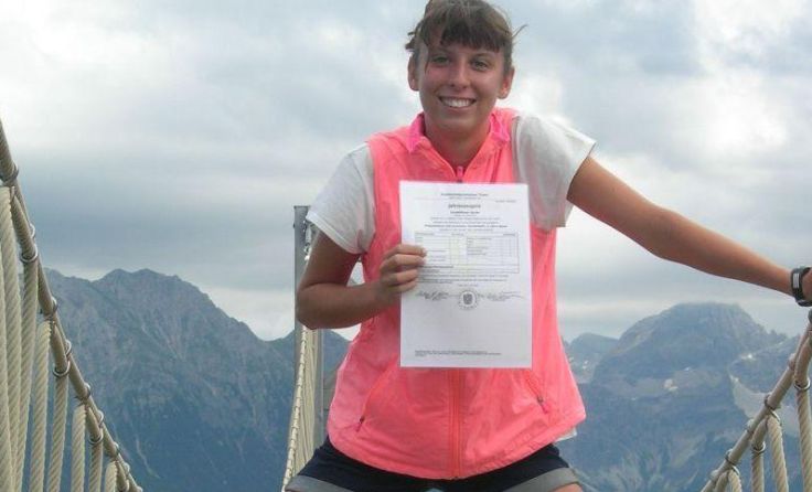 Sarah Sonnleithner aus Pucking holte sich bei der Aktion 2014 den 1. Platz