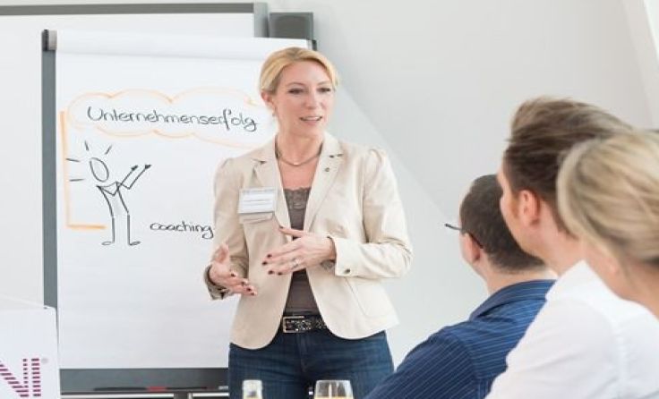 Unternehmenspräsentation als Grundlage für Empfehlungen Foto: BNI/Martin Lifka