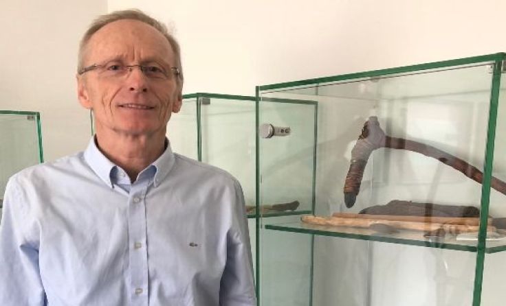 Hobbyarchäologe Helmut Ardelt
