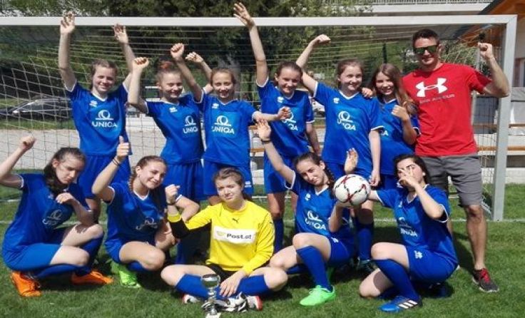 Fußball-Girls der IMS Langenhart