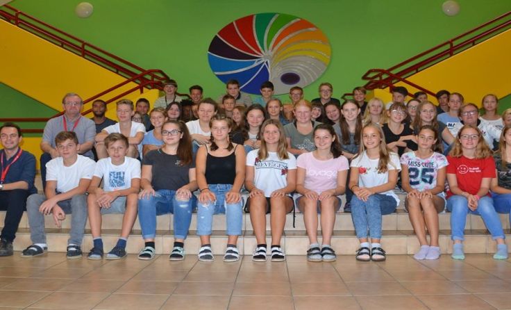 Die Schüler der IMS Langenhart starten mit Vollgas ins neue Schuljahr.