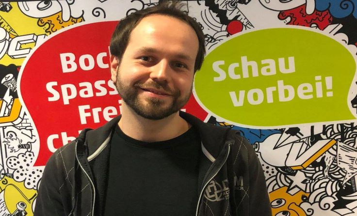 Patrick Häuserer der neue JUZ-Leiter in Enns; Foto: JCUV