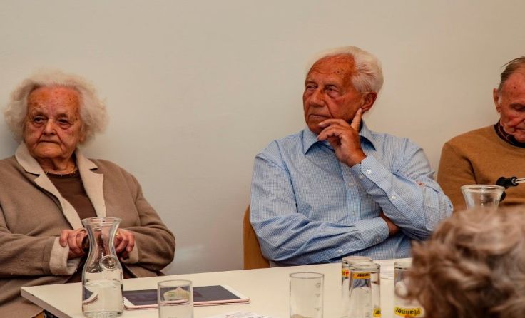 Karoline Podlaha, Gerhard Danninger und Fritz Loibl; Foto: Karl Riedl