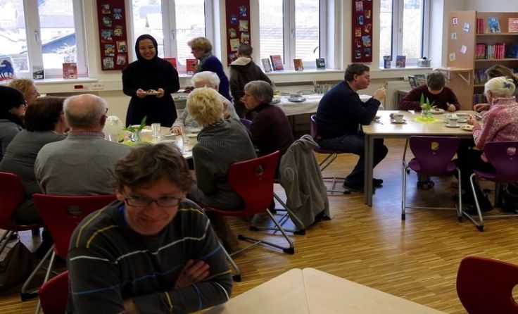 Auftakt im Jubiläumsjahr macht der Nationenbrunch; Foto: Bibliothek Kronstorf