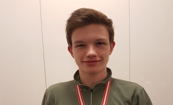 2. Platz für Viktor Hockl; Foto: Privat