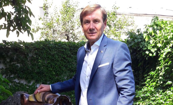 Lions Club Präsident Gerhard Vecera aus Niederneukrichen; Foto: Schneglberger