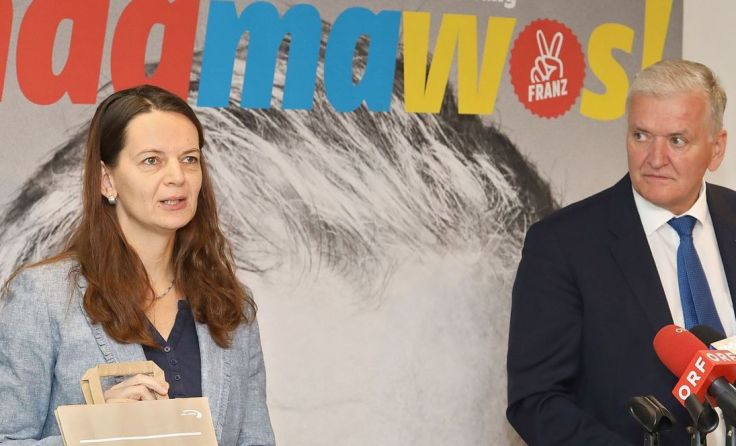 Bürgermeisterin Kerstin Suchan-Mayr und LHStv. Franz Schnabl (Foto: SPÖ NÖ)