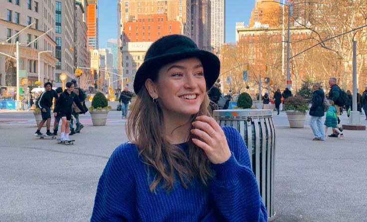 Theresa Gruber in New York (Foto: privat)