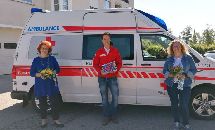 Anneliese Wieser-Grill, Michael Praska und Edith Karner (v. l.) (Foto: RKNÖ/Buchberger)