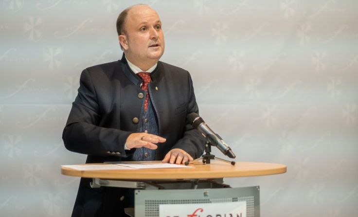 Bürgermeister Bernd Schützeneder (Foto: Marktgemeinde St. Florian/www.fotokerschi.at)