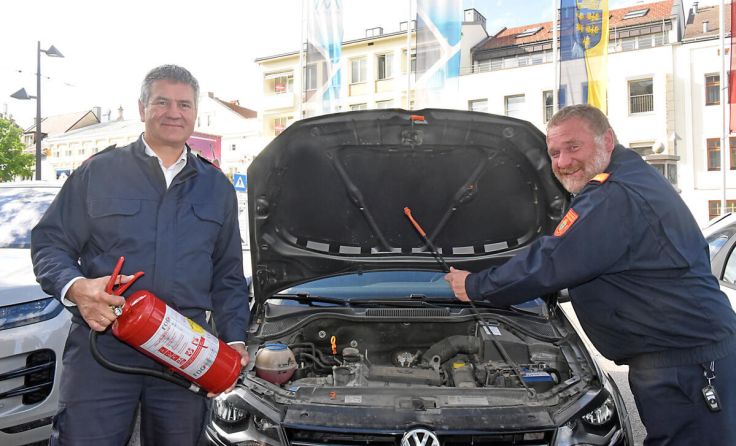 Stefan Schaub und Rudolf Katzengruber (Foto: Wolfgang Zarl)