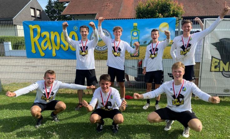 Die Ennser U18 Faustball-Mannschaft (Foto: AWNT TV Enns)